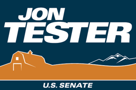 Jon Tester for US Senate Logo