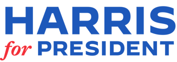 Harris for President campaign logo